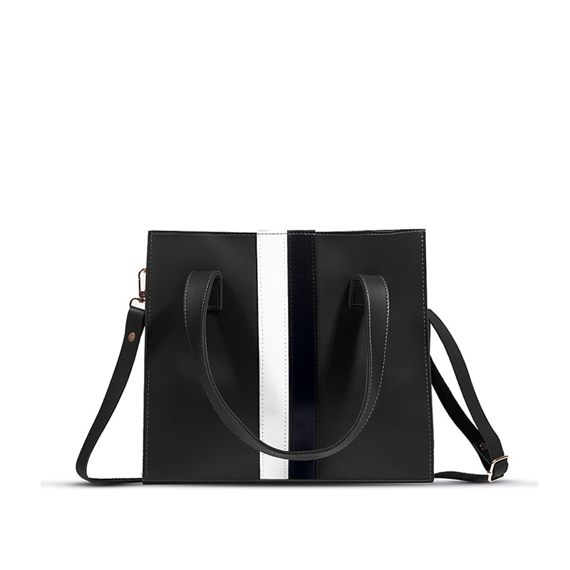 LUNA 3PIECE BLACK HANDBAG