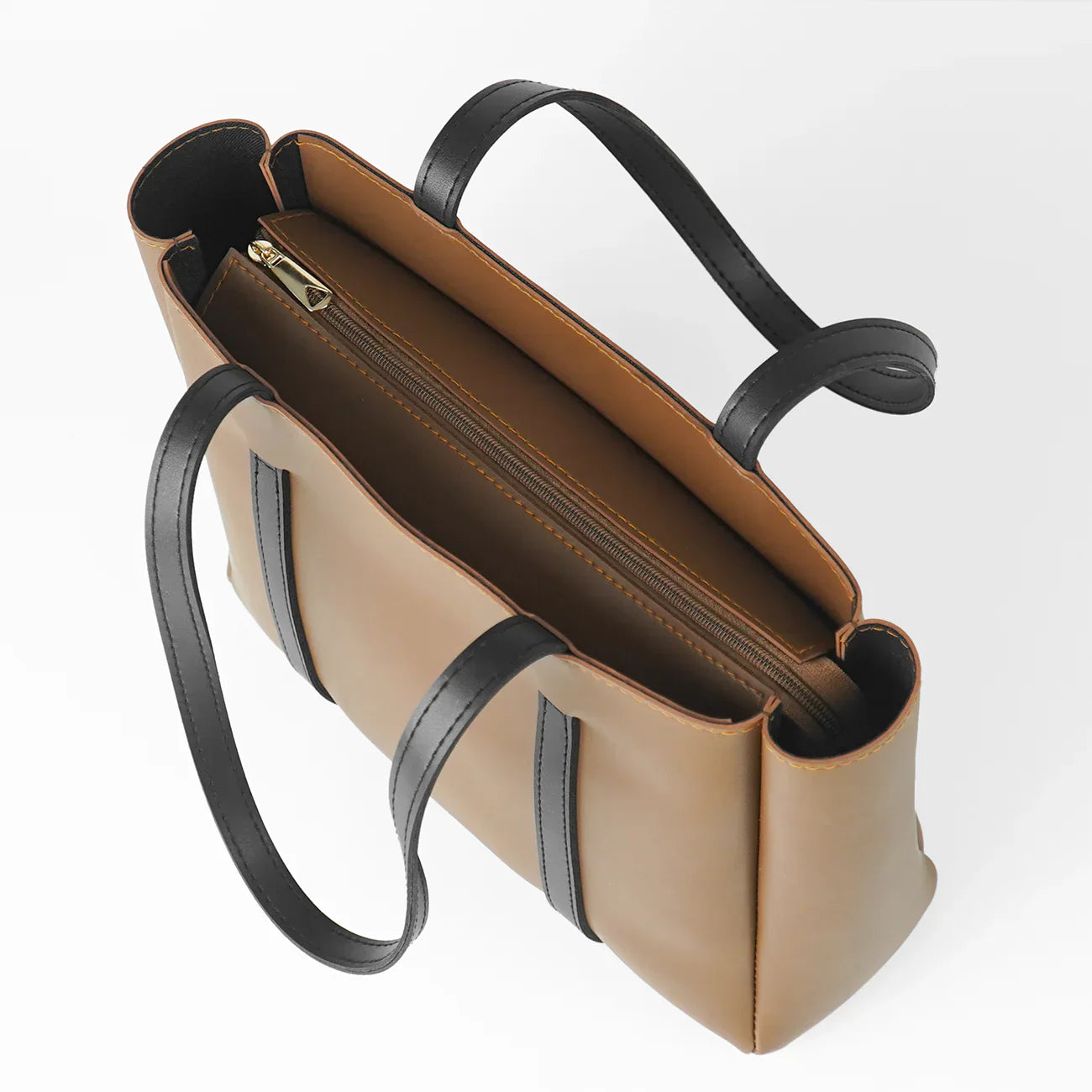 HOSTA  BROWN HANDBAG