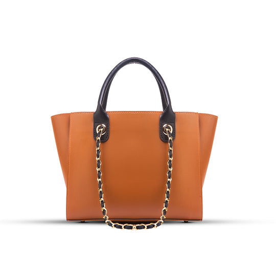 OPAL CARAMEL  BROWN HANDBAG