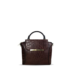 ROYAL EMBER CHOCO  BROWN HANDBAG