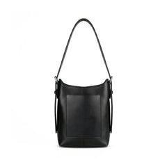 VELORA SHOULDER BLACK HANDBAG
