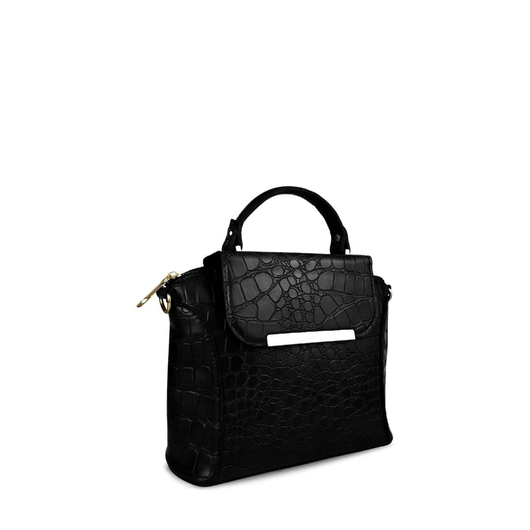 ROYAL EMBER BLACK HANDBAG