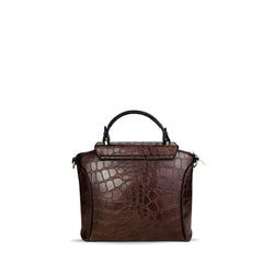 ROYAL EMBER CHOCO  BROWN HANDBAG