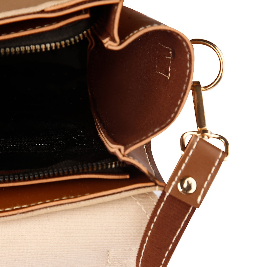 NEXA BROWN HANDBAG