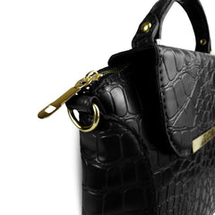 ROYAL EMBER BLACK HANDBAG