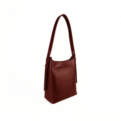VELORA MEROON HANDBAG