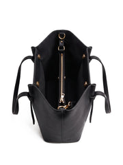 Virgo Black women's tote bag in black by Bag X