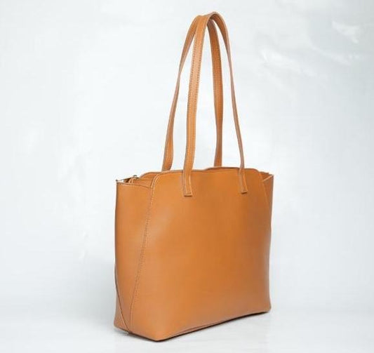 IRIS TOTE BAG BROWN